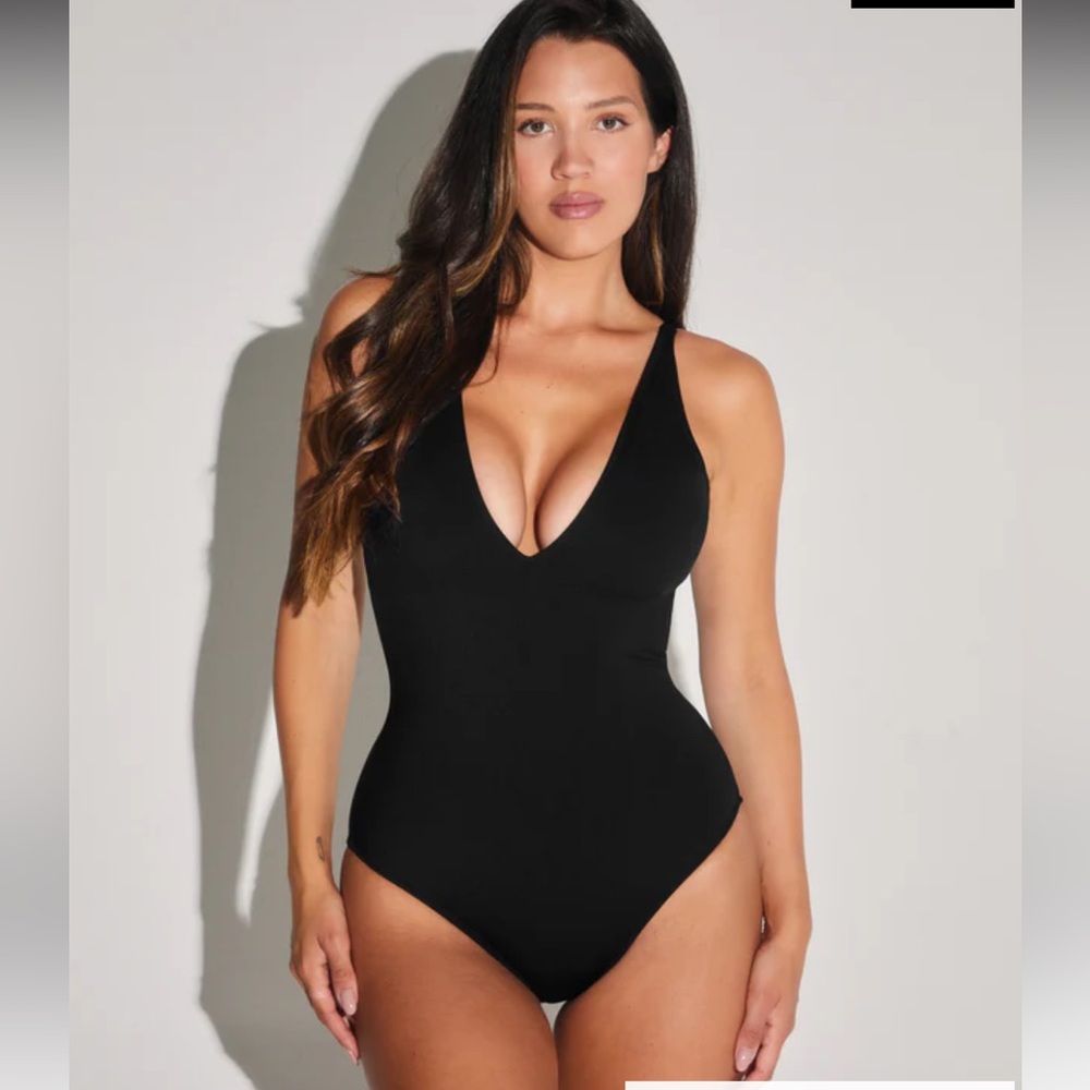TA3 Plungey One Piece Shapewear Swimsuit